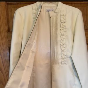 Susan Graver faux leather jacket